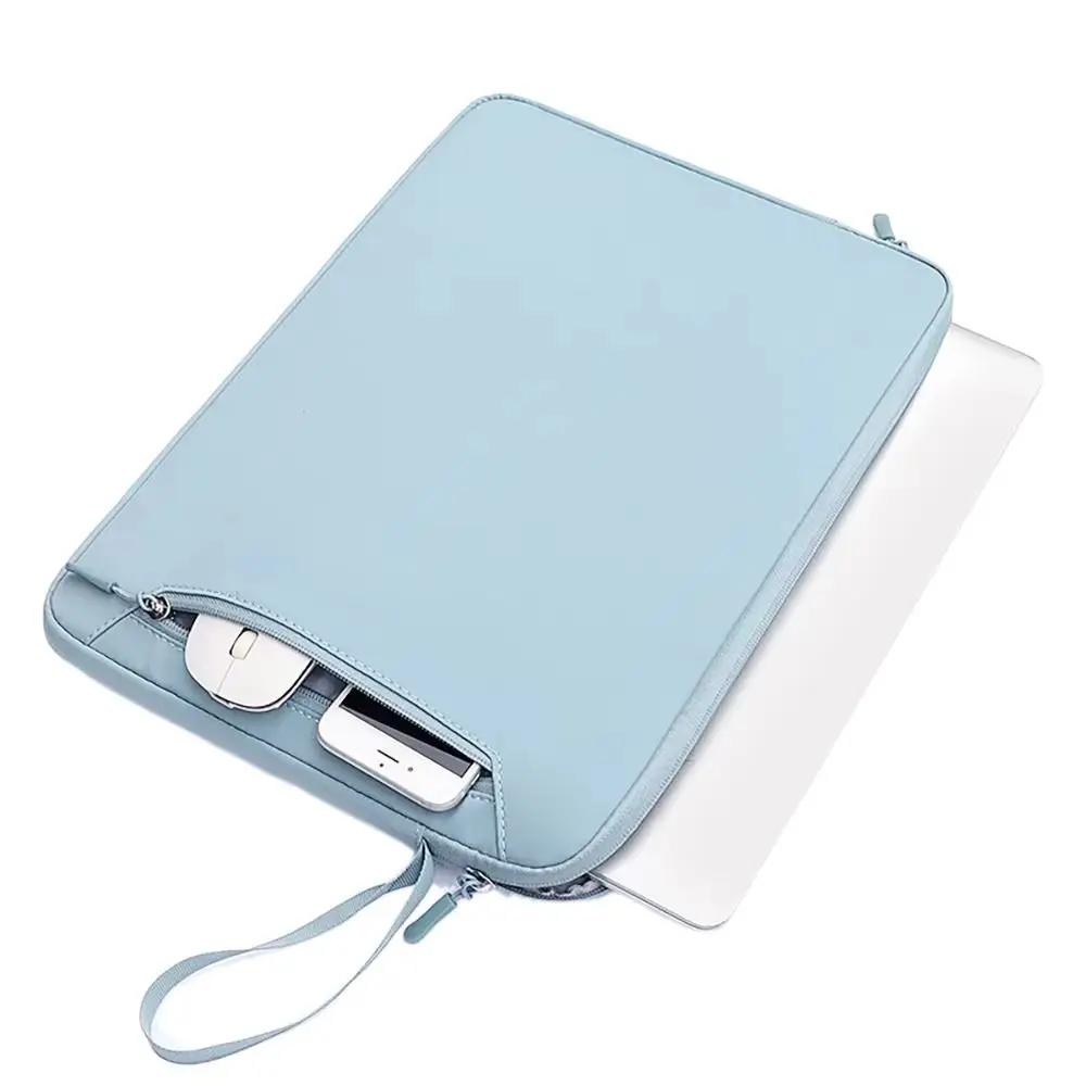 13.3 14.1 15.4 حافظة كمبيوتر محمول رقيقة جدا حقيبة دفتر المحمولة مقبض اللوحي الحقيبة الواقية لماك بوك برو/لينوفو/HP/ديل #5