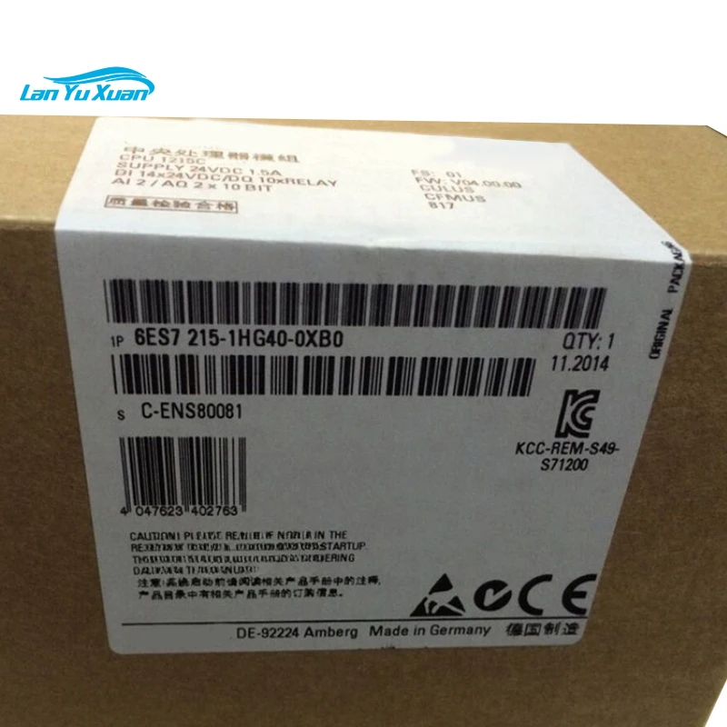 

Product bargaining, do not order directly 6ES7215-1HG40-0XB0 S7-1200 Series PLC Controller