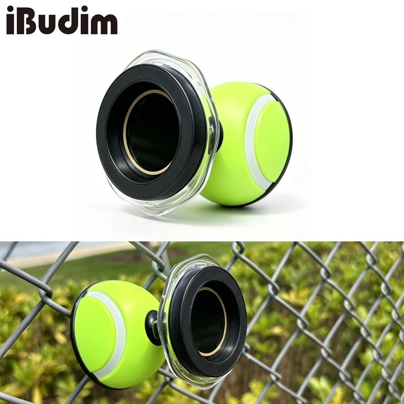 Zaunclip-Handyhalterung mit Metallhaken, magnetische Halterung für die Aufnahme von Basketball-, Fußball-, Baseball-, Tennis- und Sportspielen