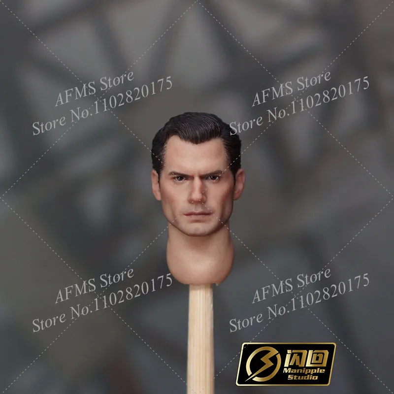 หุ่นโมเดลหัวมนุษย์นักรบเฮนรี่แบบ1/12สตูดิโอสำหรับผู้ชายหุ่นโมเดลซูเปอร์แมนจากตุ๊กตาขยับแขนขาได้ขนาด6นิ้ว