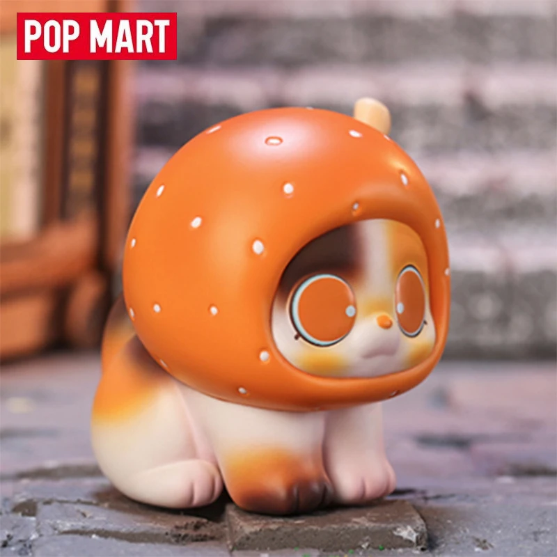 Popmart The Good Fortune Fubobo Blind Box Guess Bag Mystery Box Toys Doll Cute Anime Figure Desktop Ornaments Gift Collection