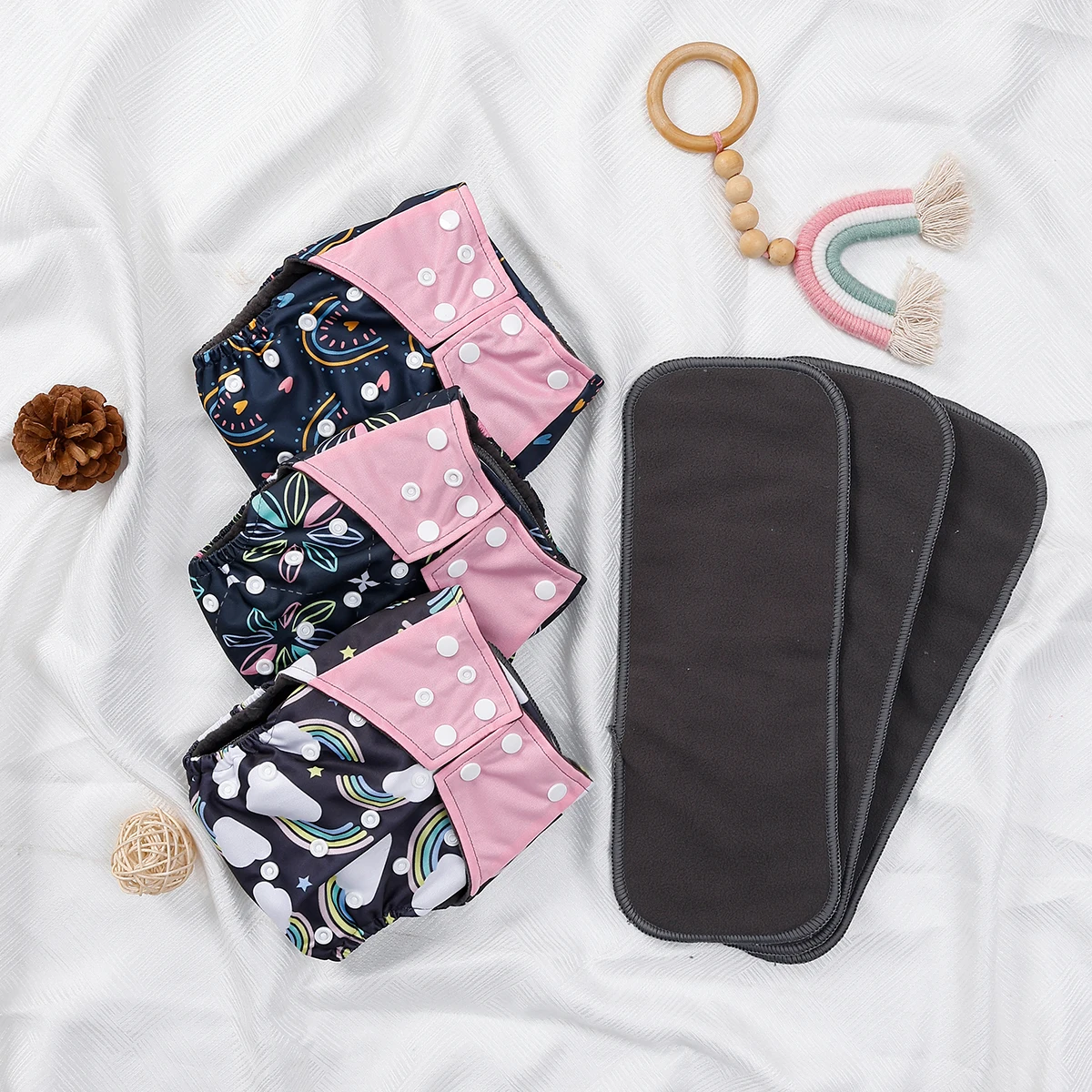 kangobaby-pannolino-lavabile-in-tessuto-per-neonati-3-pezzi-traspirante-taglia-regolabile-con-assorbente-riutilizzabile-economico