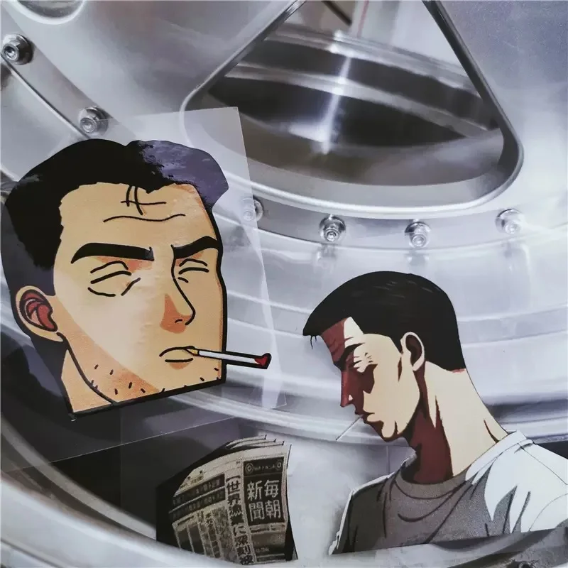 

Стайлинг автомобиля и наклейки, украшение внешней части автомобиля, Светоотражающая наклейка для Японии AE86 Fuji Tofu Initial D Fujiwara