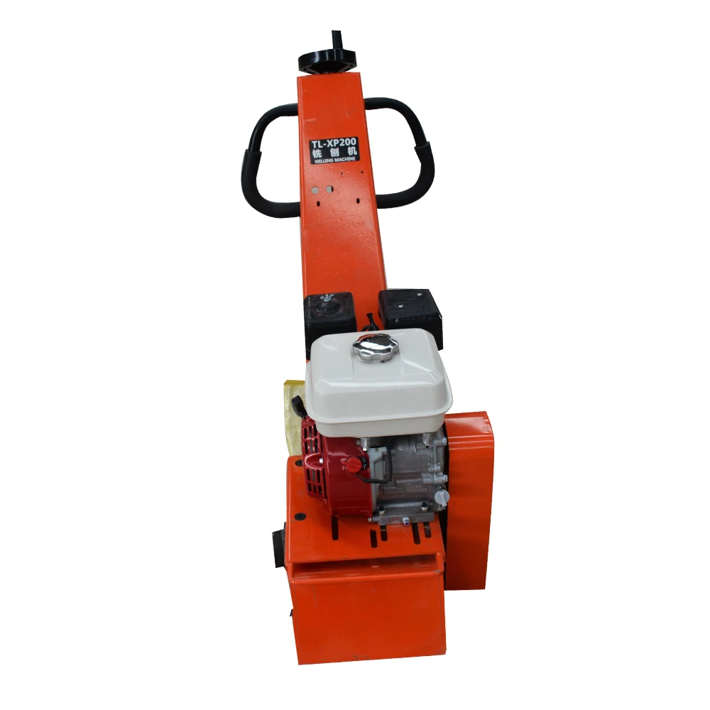 

200 hand-held concrete pavement milling and planing machine manual push type cement asphalt road surface roughening machine