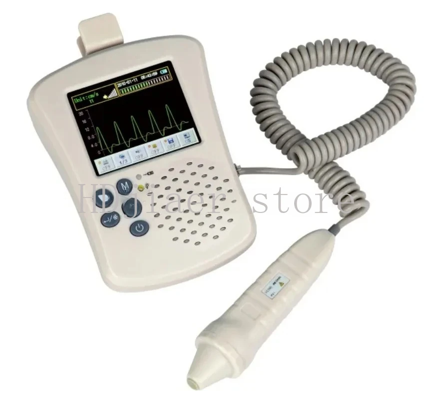 

Good Quality Portable B/W Color Display Veterinary Animal Vascular Doppler Blood Pressure System