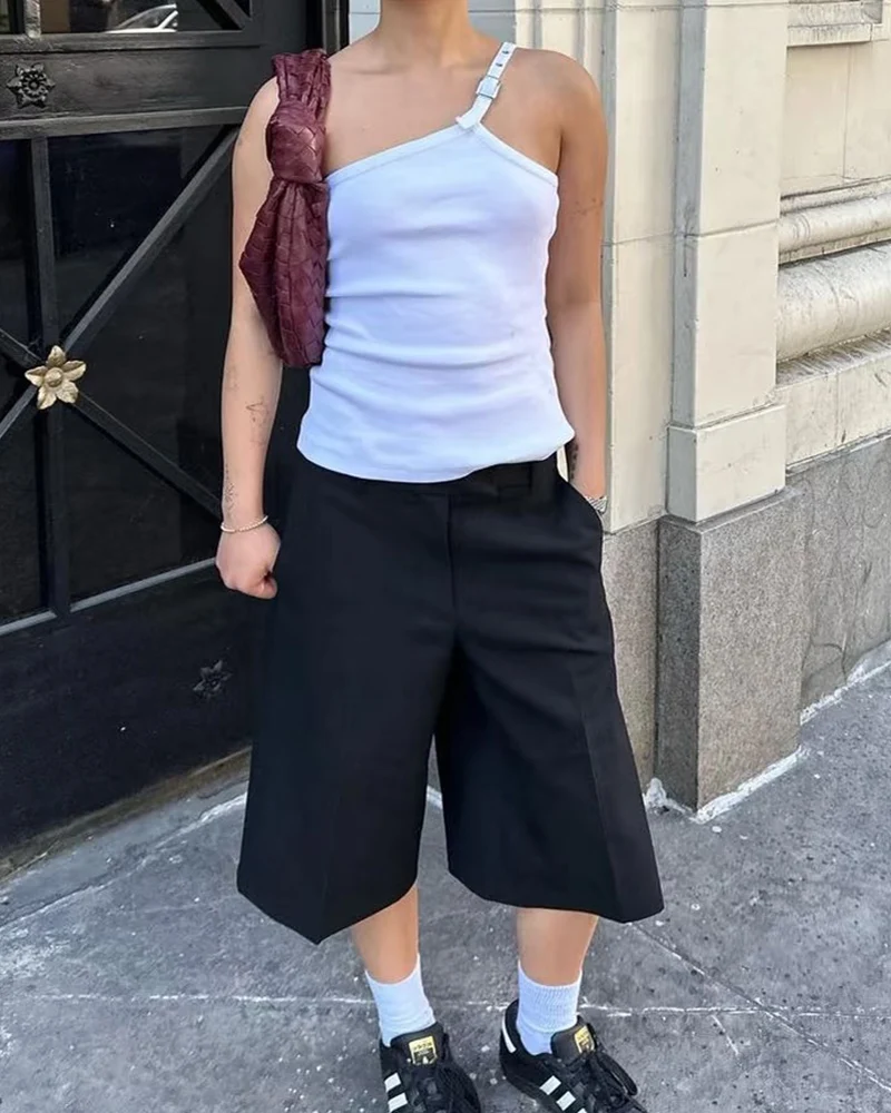 Women's Shorts 2026 New Summer Black Shorts for Women Casual Chic Versatile and fashionable Ladies Shorts Pant