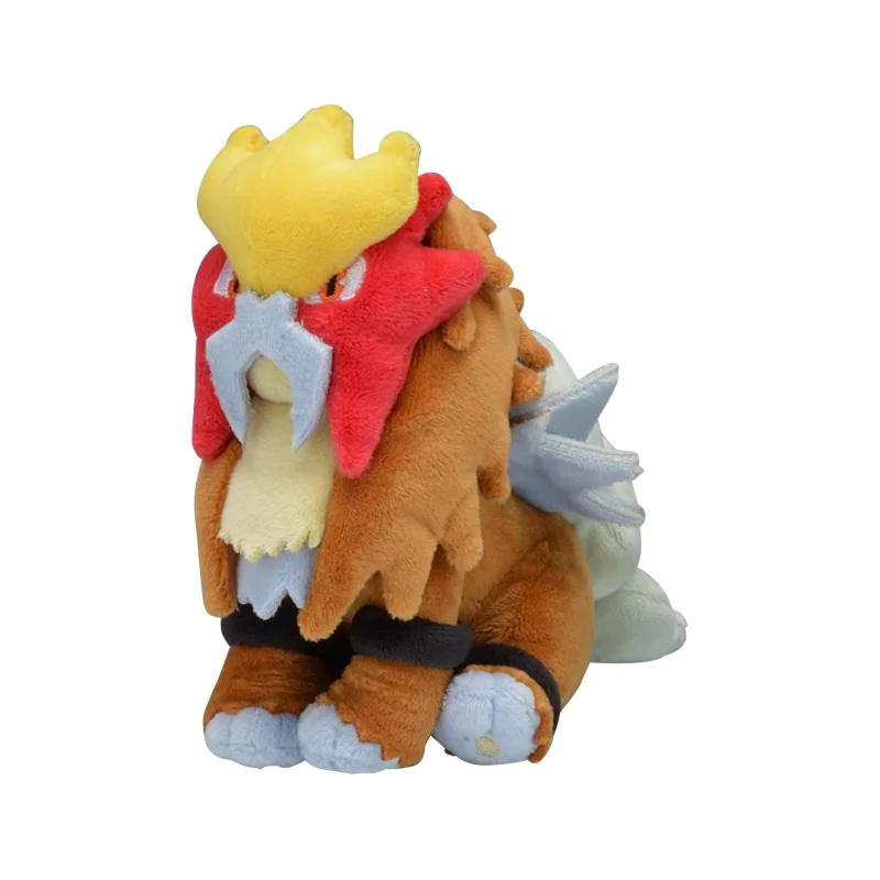 

Pokémon Palm-sized Plush Series: Johto Region - Electabuzz, Magby, Raikou & Entei. Collectible Stuffed Toys & Kids' Gifts