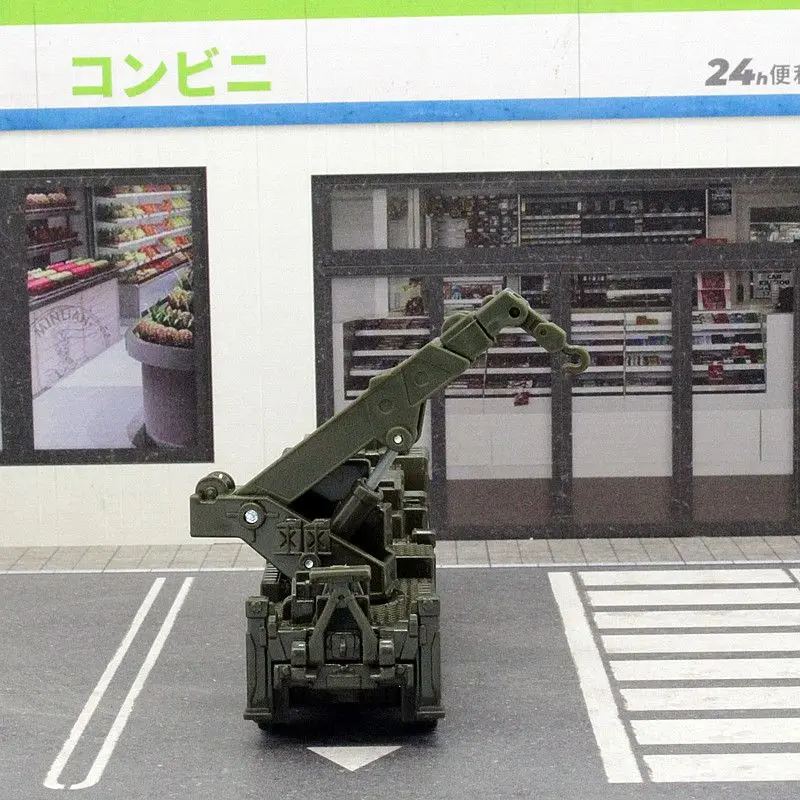 Takara Tomy Tomica Metal Diecast No.141 JGSDF Zware Wielen Herstel Voertuig 1/89 Auto Hot Pop Kinderen Speelgoed Motor