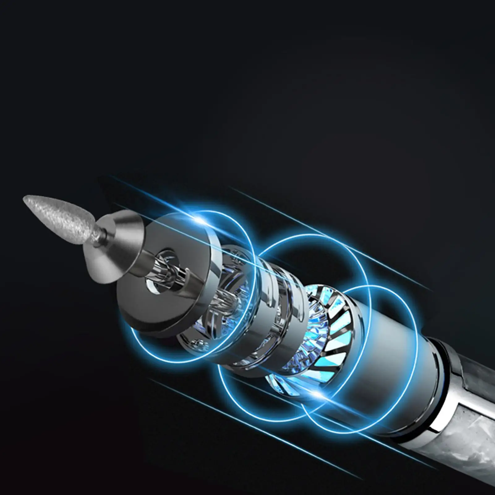 

Портативный электрический набор для маникюра и педикюра с 4 скоростями, профессиональный комплект для салонов красоты, для отшелушивания, полировки и выравнивания ногтей