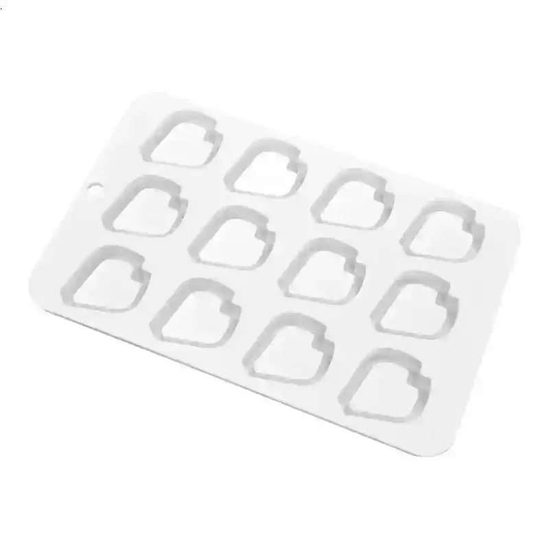12 Petals Baked Dessert French Fruit Mousse Embellished Dessert Mousse Silicone Mold Flowers Chinese Style