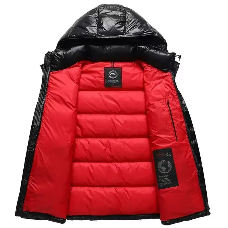 2025 Winter New Goose Down Jacket Coat Thickened Warm Goose Down Content 90% Male Female High Quality Fabric