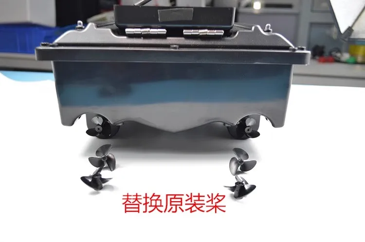 Voerbootpropeller Rc-schip 3 bladen volledig ondergedompeld diameter 2,1 mm compatibel met 380 en 390 motoren