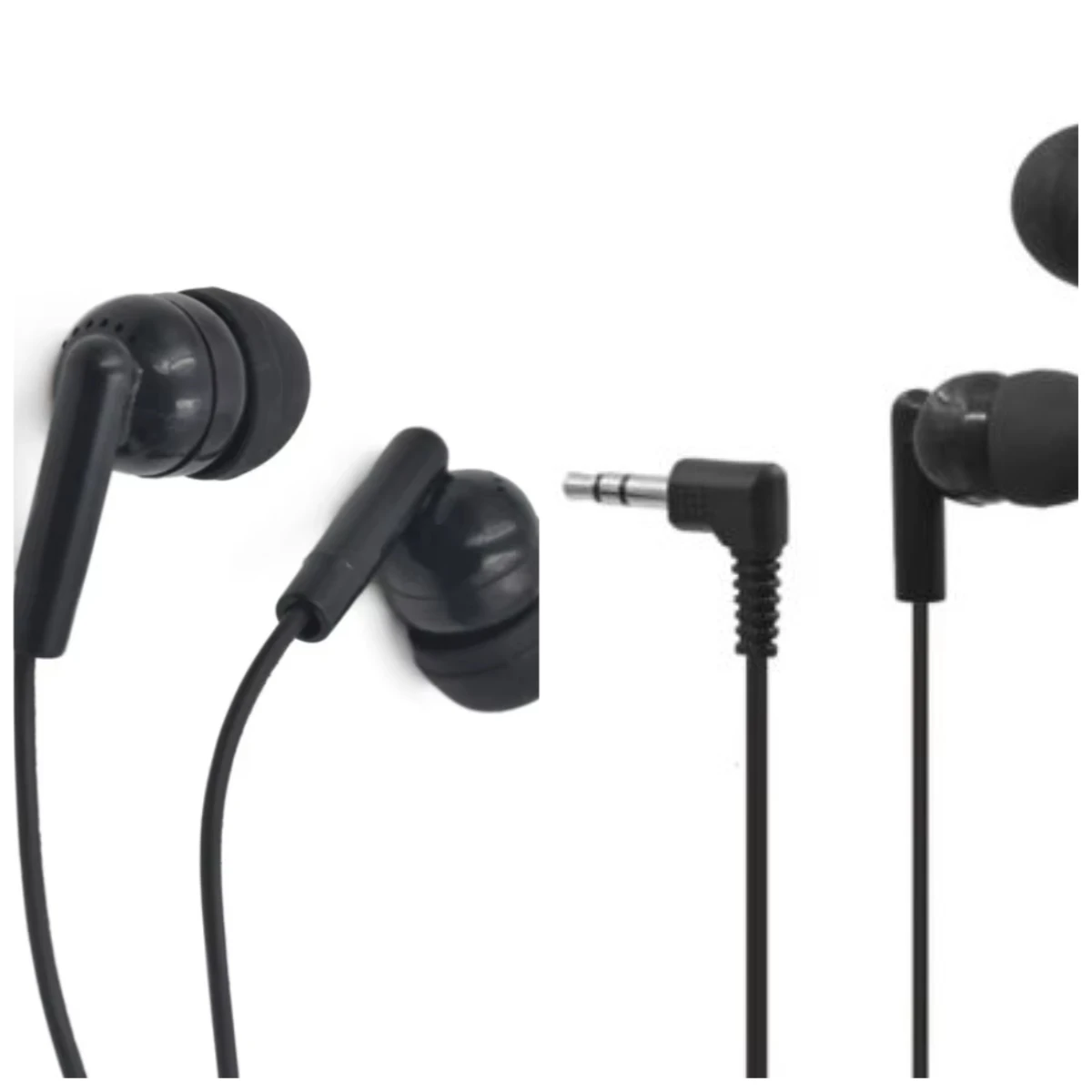 

100 шт. 3,5 мм проводные наушники-вкладыши музыкальные наушники стерео наушники спортивные наушники для мобильного телефона Samsung MP3 MP4 ПК планшеты