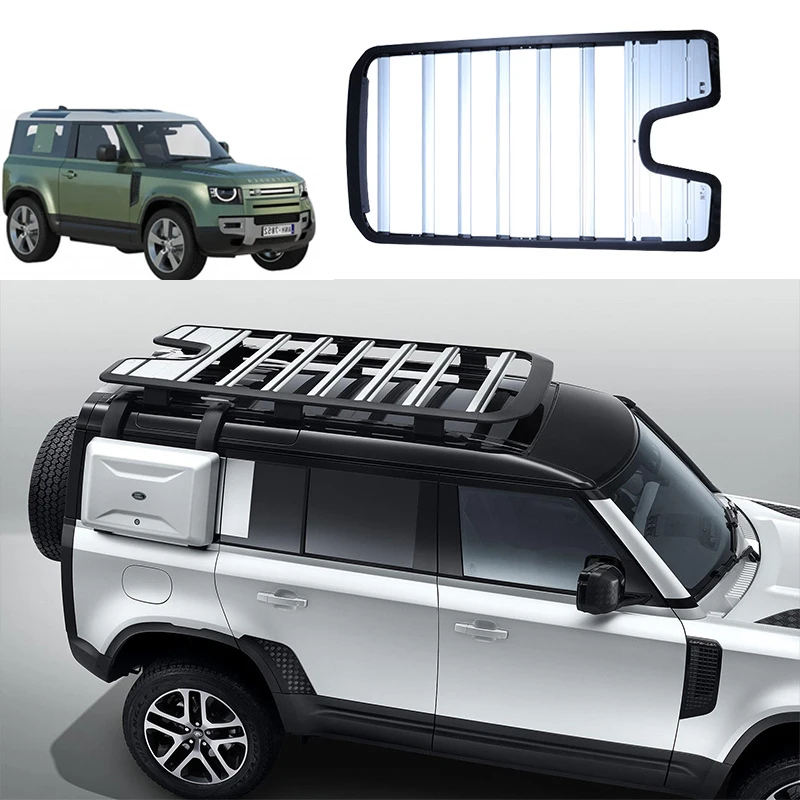 

High Quality Steel Roof Rack OEM 4x4 Offroad Assemble Roof Rack for Land Rover Defender Steel Roof Rack 2022 2023