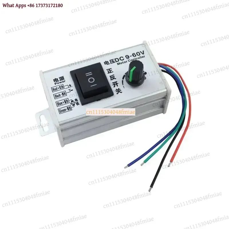DC 9V-60V PWM Motor Speed Controller 20A 1000W Forward Reverse Switch For 775 795 895 Motors