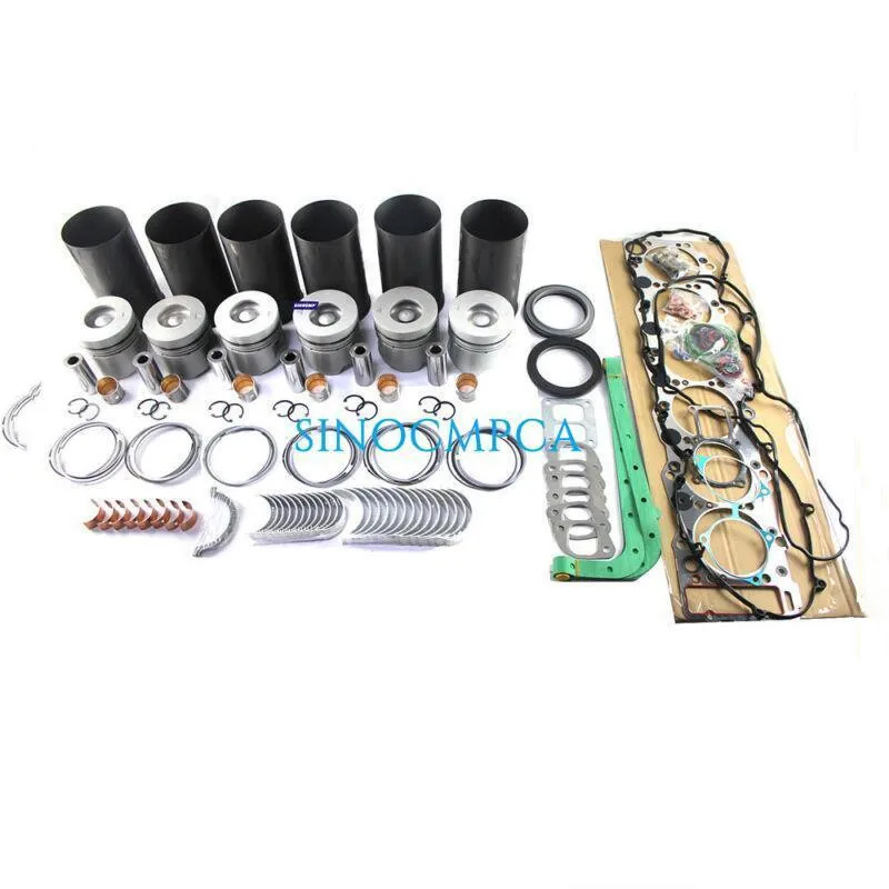 6HH1 Engine Overhaul Rebuild Kit 9500/6061 12-valve For 1996-2003 Isuzu 8.2L FSR FSS FRR FVR FSR Trucks Excavators Accessories