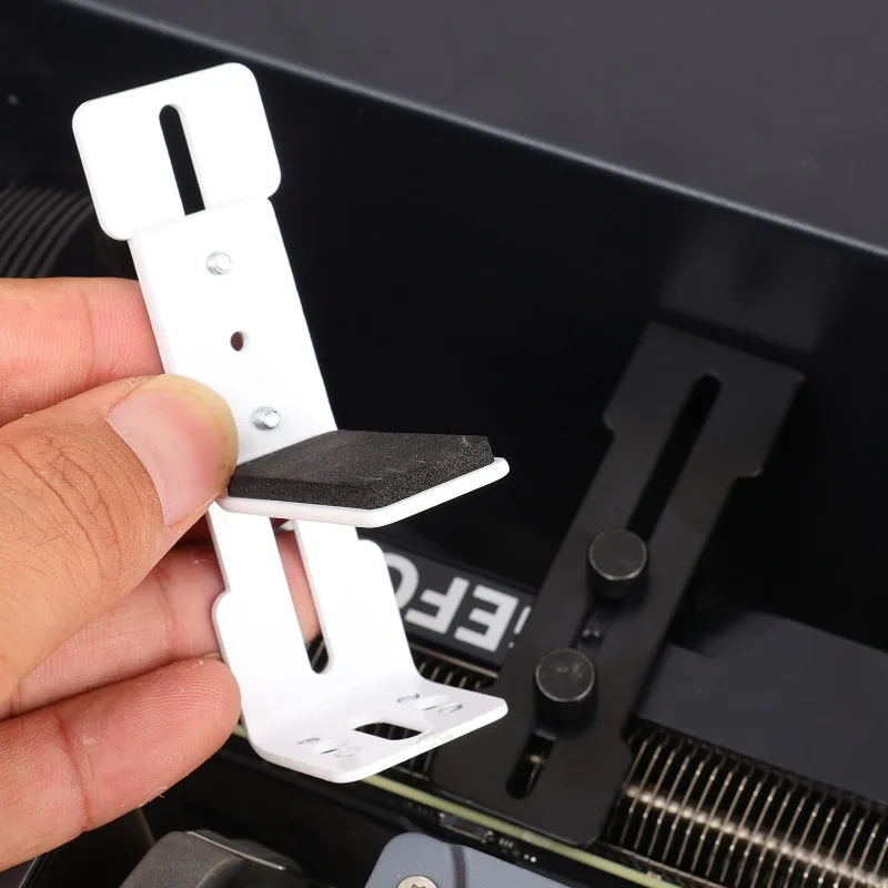 Porta scheda grafica per computer regolabile Telaio di supporto portatile per scheda grafica in acciaio inossidabile per accessorio porta custodia per PC desktop
