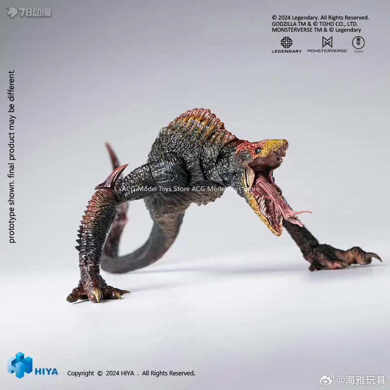 Hiya-ゴジラvsコングスカルクローラーアクションフィギュア,絶妙な