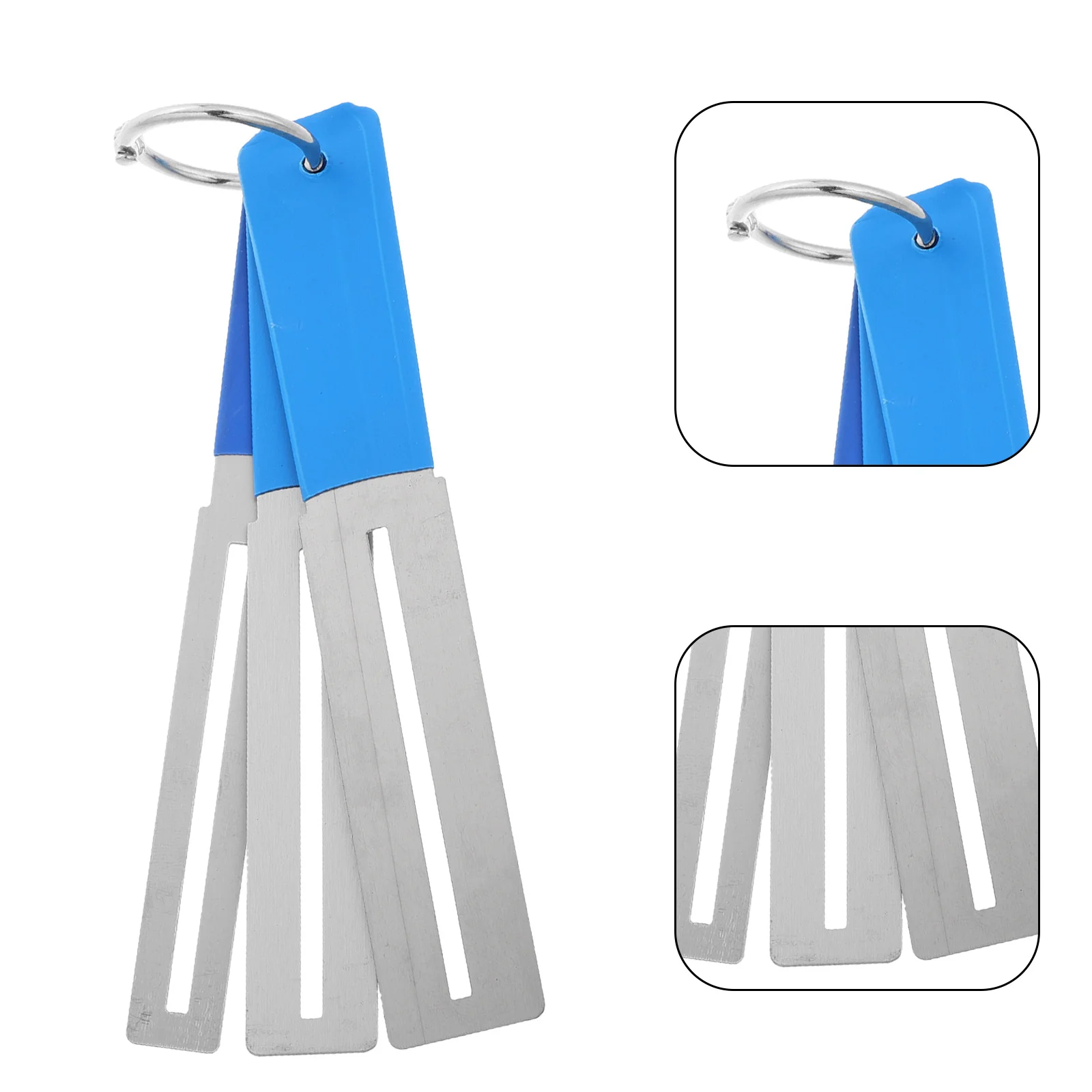 

1Set Guitar Fretboard Polishing Kit Stainless Steel Fret Guards Essential Luthier Tools for Electric Acoustic Guitars