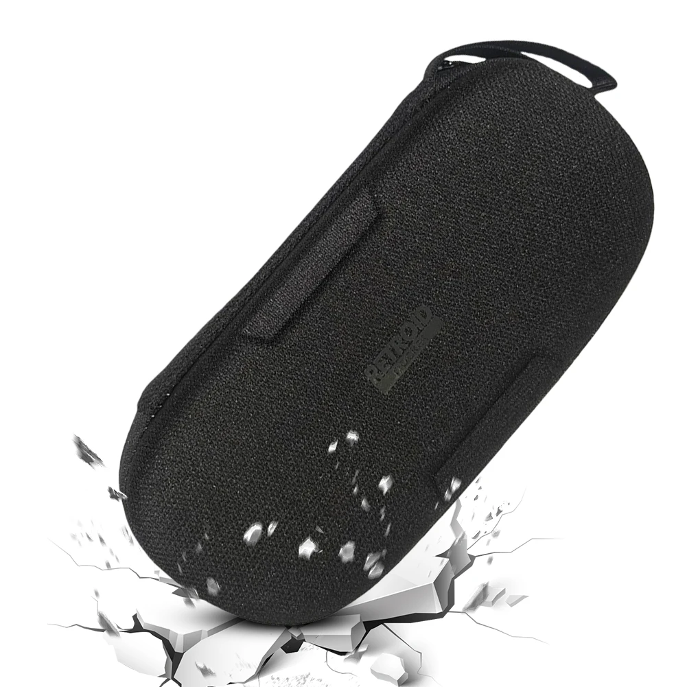 Protable Carrying Case Anti-scratch Travel Carrying Bag with Mesh Pocket Travel Storage Bag for Retroid Pocket 5 Game Console