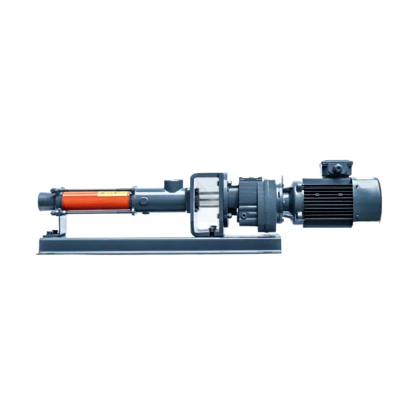 Suitable for dry sludge feeding of screw pump with low speed direct connection screw pump