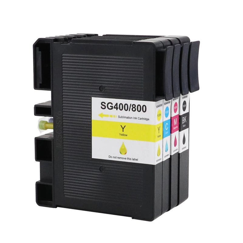 DAT SG400 SG800 Compatible Ink Cartridge for Ricoh with Sublimation ink With chip for Sawgrass sg400 sg800 printer