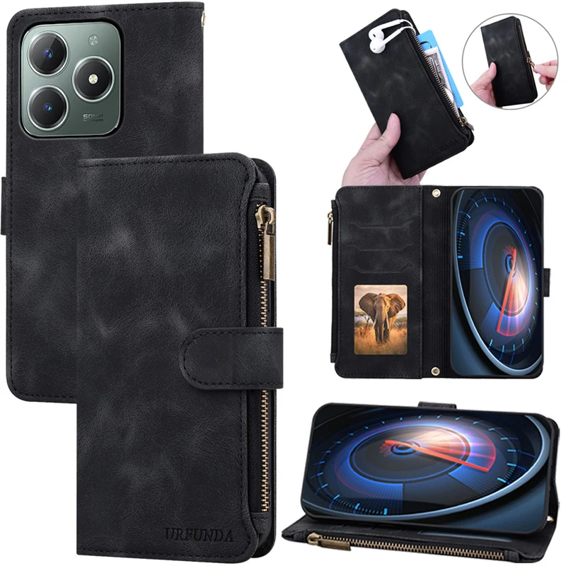 Für Realme Hinweis 50 Fall Realme Hinweis 60 Fall Flip Leder Brieftasche Abdeckung Für Realme Hinweis 60 Fall Hinweis 50 brieftasche Coque Fundas Etui