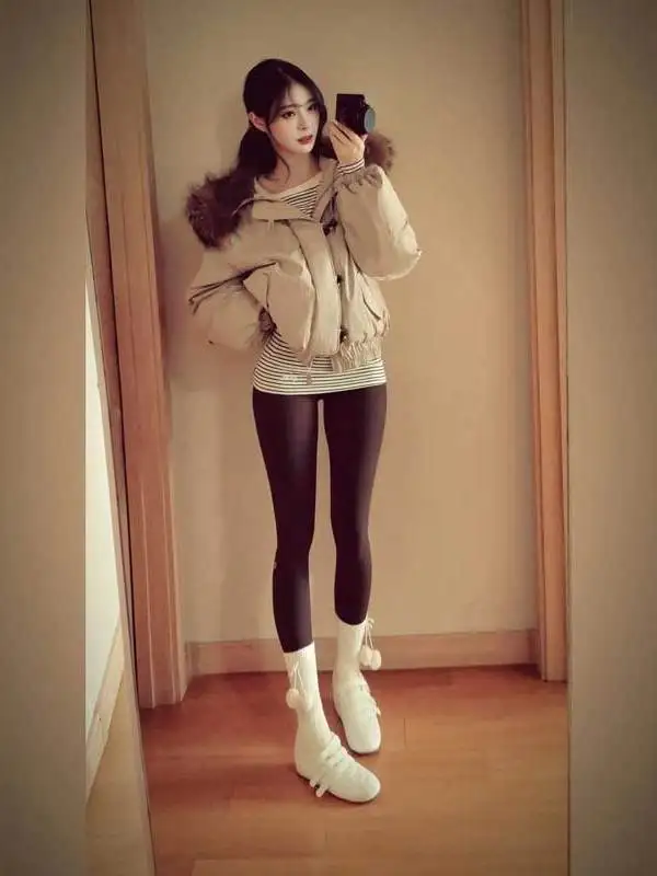 

Корейская свободная хлопковая куртка с капюшоном в стиле ретро, модное зимнее пальто для женщин, премиум-класс, приятное на ощупь, стильное, модель 26 для зимы