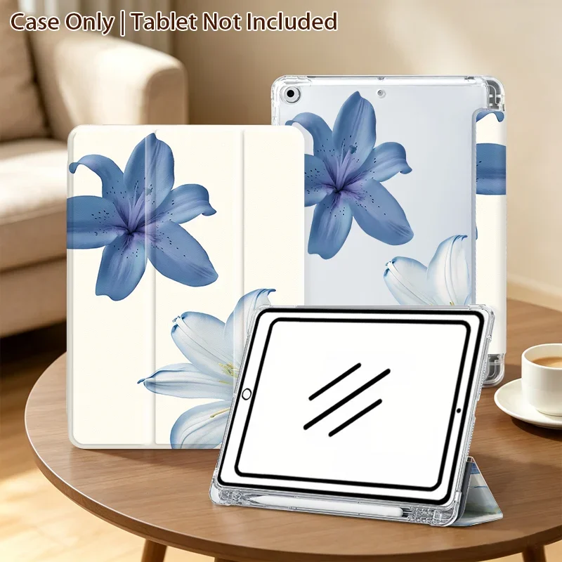 Tri-fold Multi-angle Stand Case for iPad 7/8/9/11, iPad 11(A16), Pro 11, Air 4/5 10.9, Mini 6/7, Pro 9.7/10.5, Air 1/2, Air 8/11