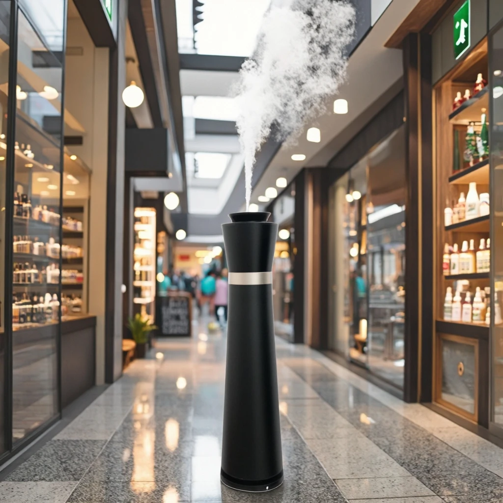 Commercial Large Space Aroma Diffuser Electric Nebulizer Dispenser Large Capacity Essential Oil Aroma Air Diffuser Hotel Lobby