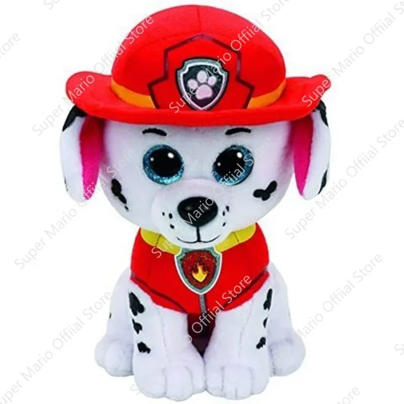 23cm Paw Patrol cute Cartoon Dog Plush Dolls Soft Stuffed Plush Pendant Toys Chase Marshall Rocky Skye Rubble Kids Birthday Gift