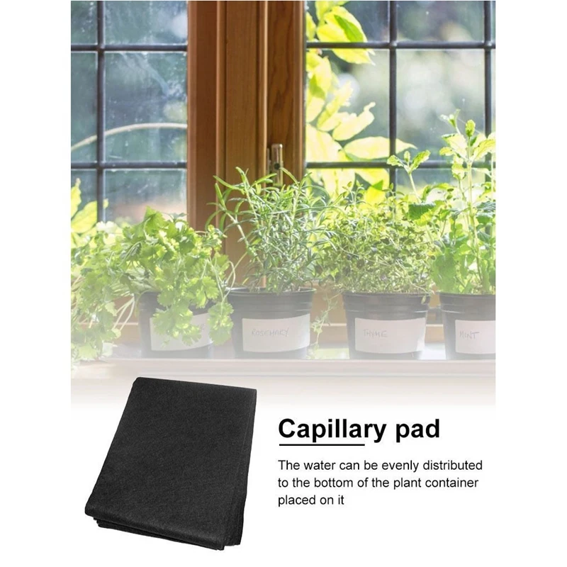 Garden Tools Wool Pad Automatic Plant Watering System Capillary Mat For Germination Kits Automatic Watering Pots Mat