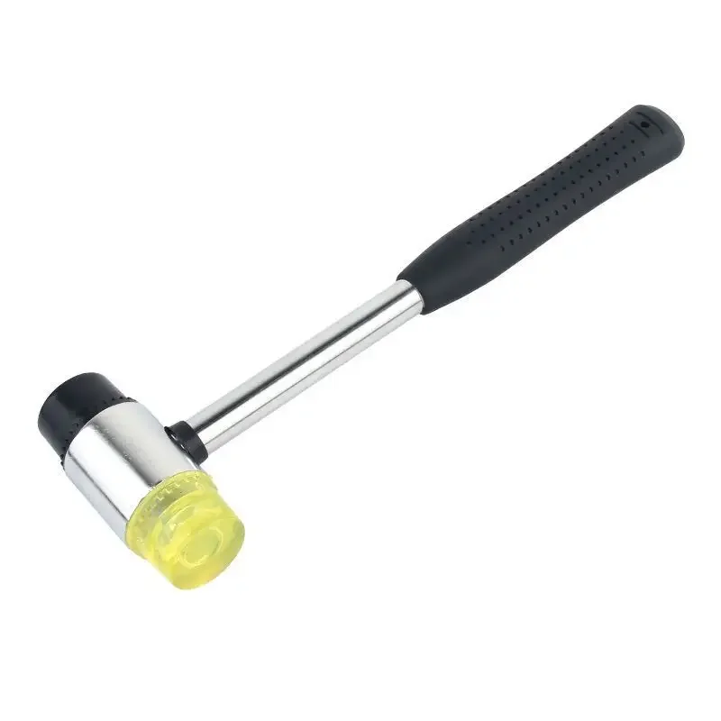 Rubber Mallet for Tile Flooring, Multipurpose Professional Soft Rubber Hammer, Dead Blow Hammer for Installation, Non-Marring