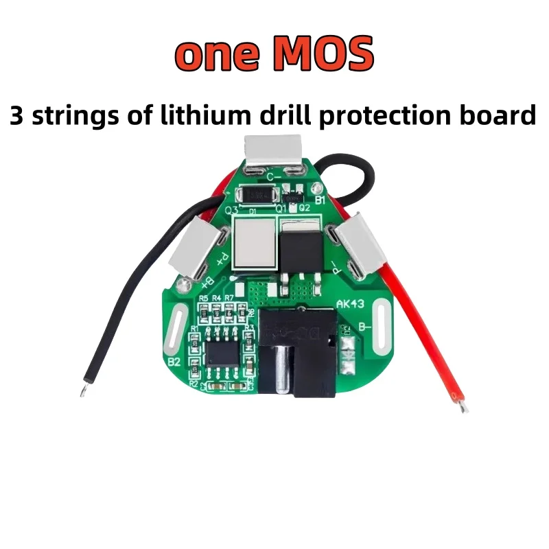 3 strings of 12.6VDC electric tools, 12v hand drill, 3 strings of lithium drill protection board, power battery protection board