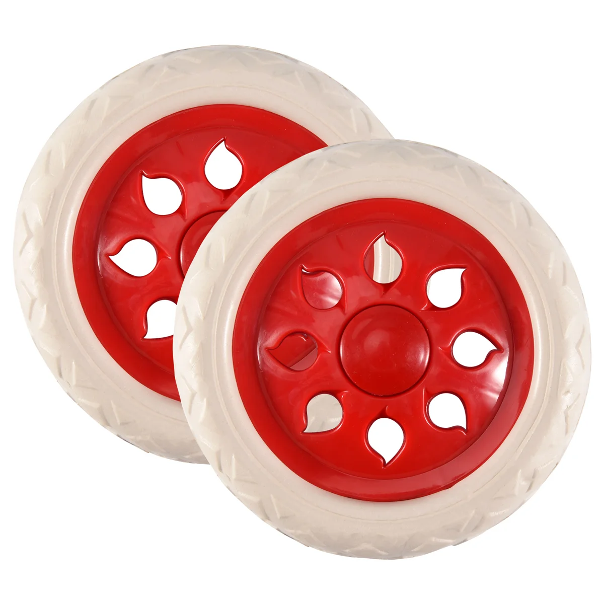 

IINBD-2 Pcs Wheel Shopping Service Cart Stool Caster Replacement