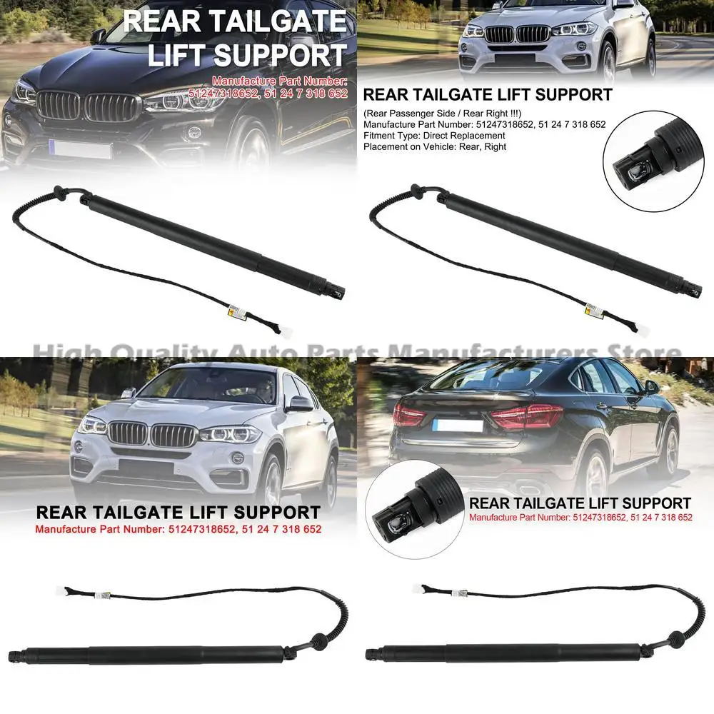 

1 pair For Rear Right Tailgate Power Lift Support 51247318652 Fit BMW X6 F16 F86 2014-19
