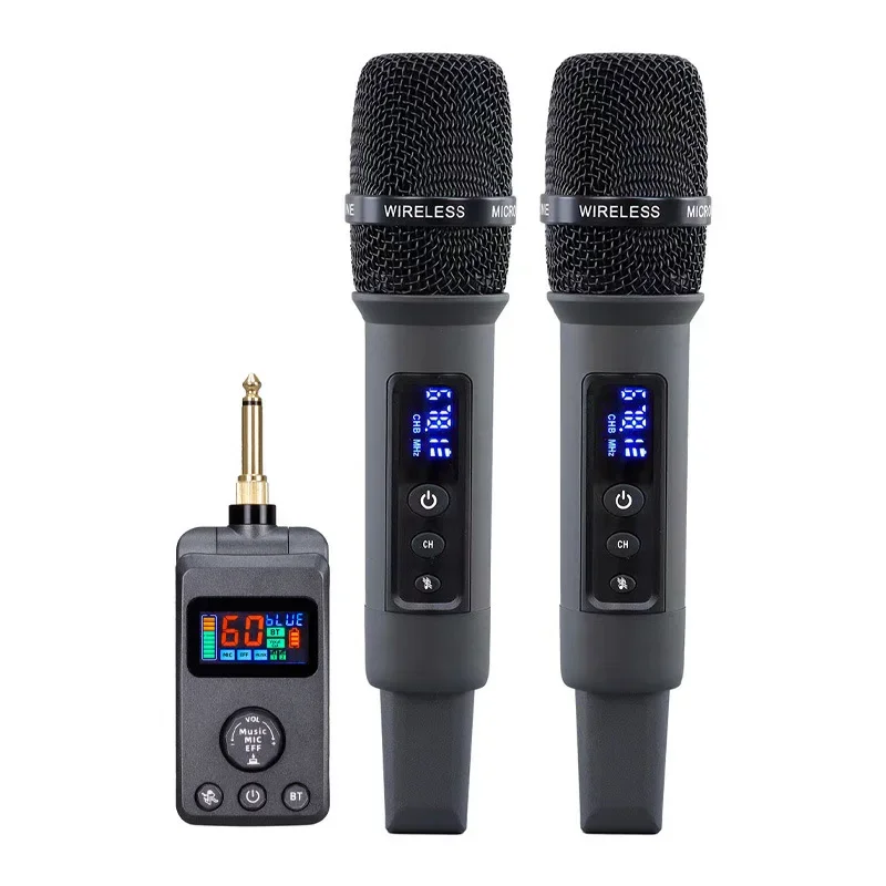 M50 universal Bluetooth wireless microphone with DSP anti-howling reverberation microphone singing home entertainment ktv