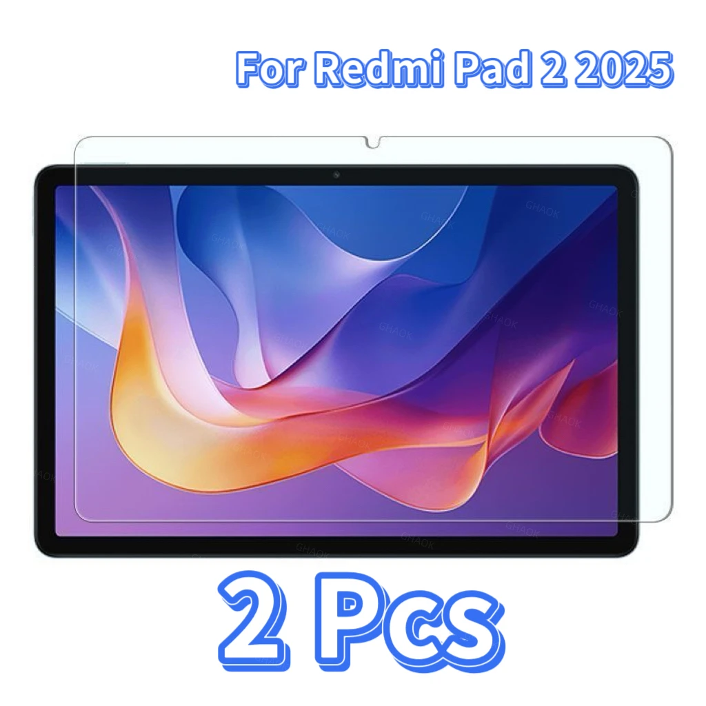 

2 шт. для Redmi Pad 2 Защитная пленка из закаленного стекла на Redmi Pad 2 2025 9H пленка