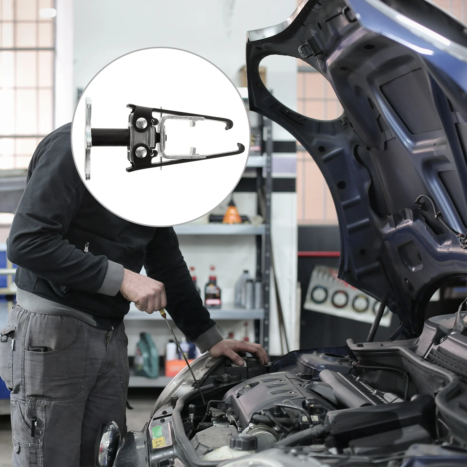 

Valve Spring Compressor Tools Engine Repair Carbon Steel Tire Maintenance Tool Spring Compression Automotive Accessory Efficient