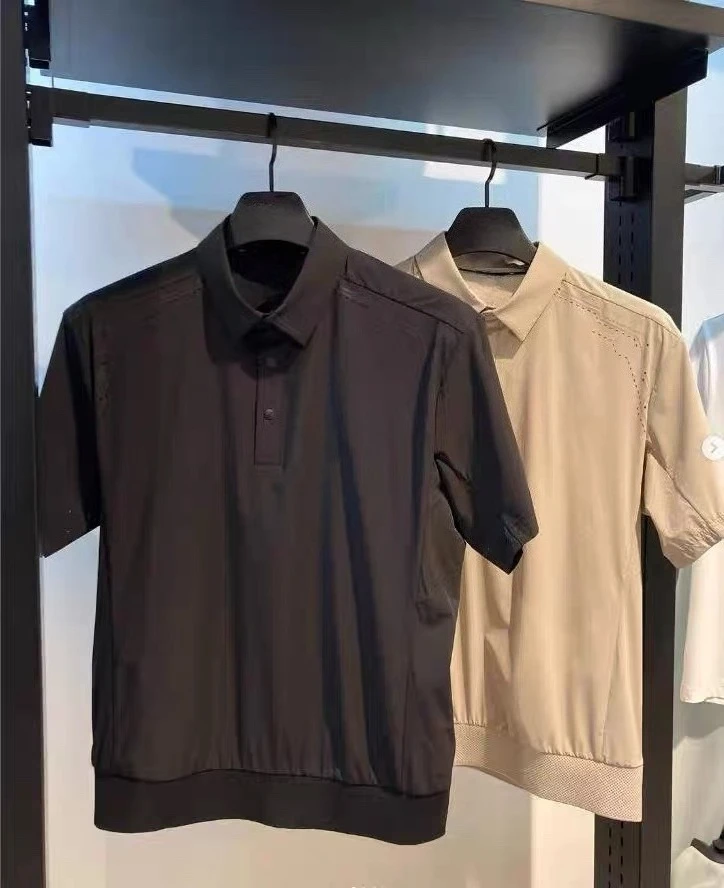 2026 New Men Golf Polo Shirt Quick Dry  Short Sleeve T-shirt Versatile Sport Casual Half Sleeve Tops for Golf Outdoor Daily Wear