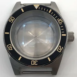 MANTA 40mm Stainless Steel Silver Case Sapphire Glass Fit NH35/NH36 Mechanical Movement Watch Parts