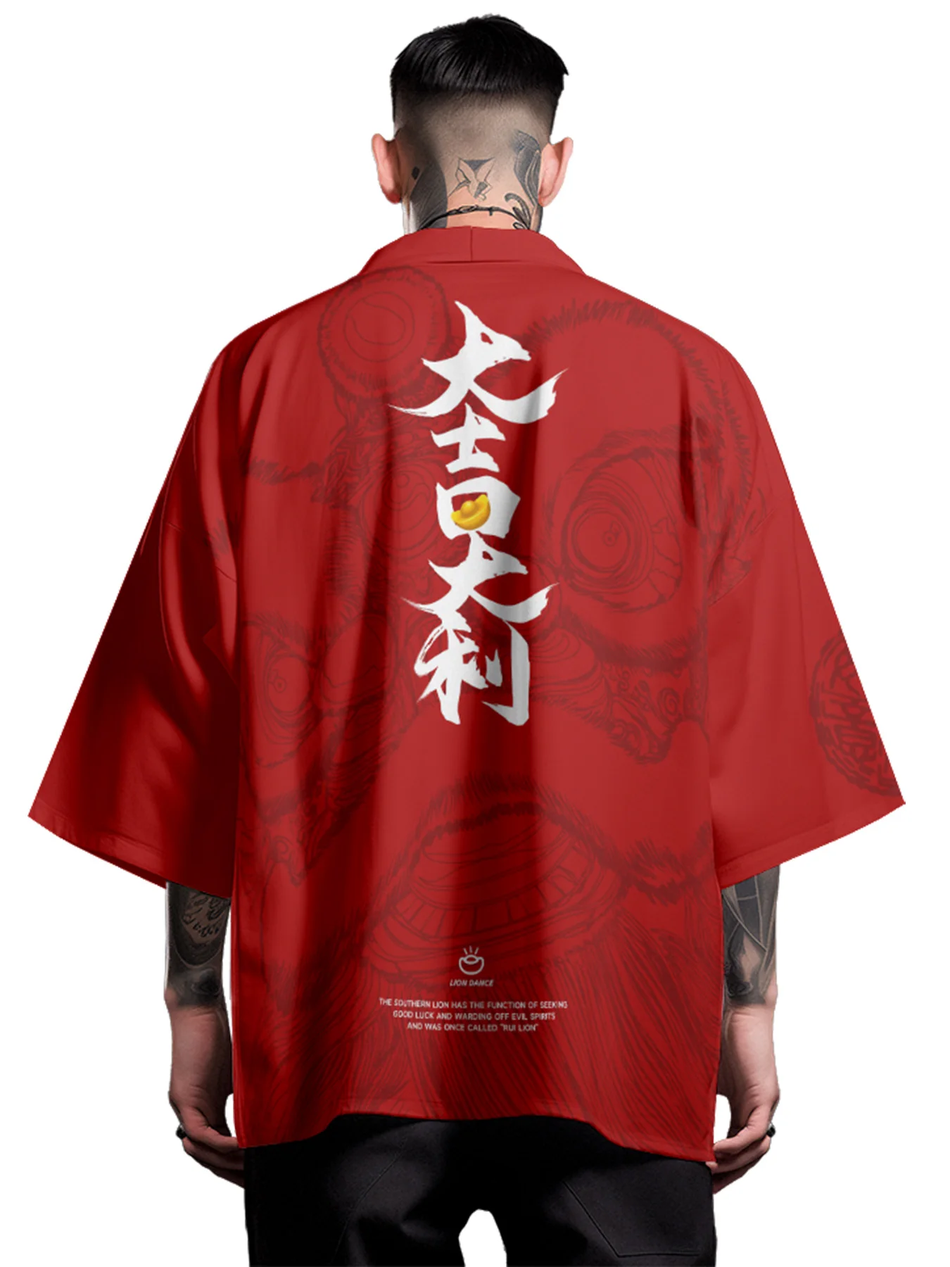 Summer Robe Samurai Kimono Men Lucky Letter Haori Cardigan Traditional Kimono Japanese Cosplay Female Yukata Hawaiian Shirt Chic