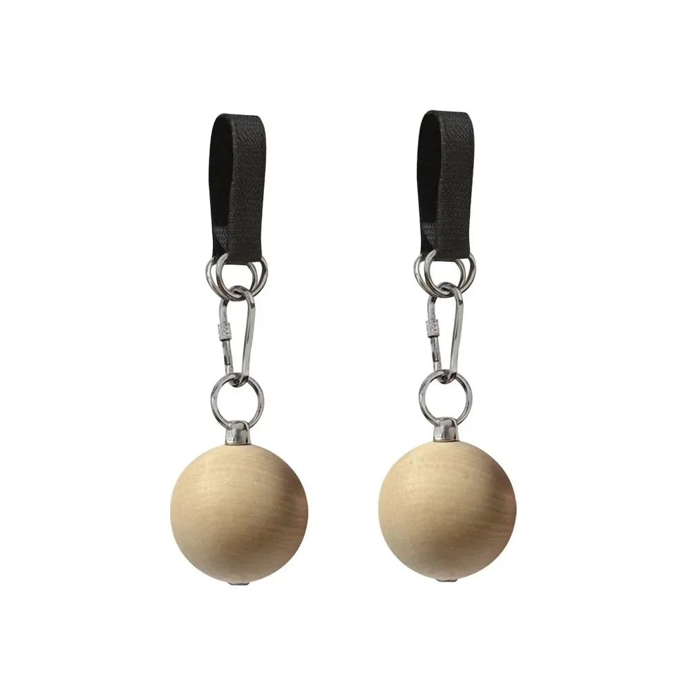 

Ball-shaped Grip Strength Trainer Pull-up Assistance Wooden Forearm Trainer Workout Stable Finger Strengthener Bouldering