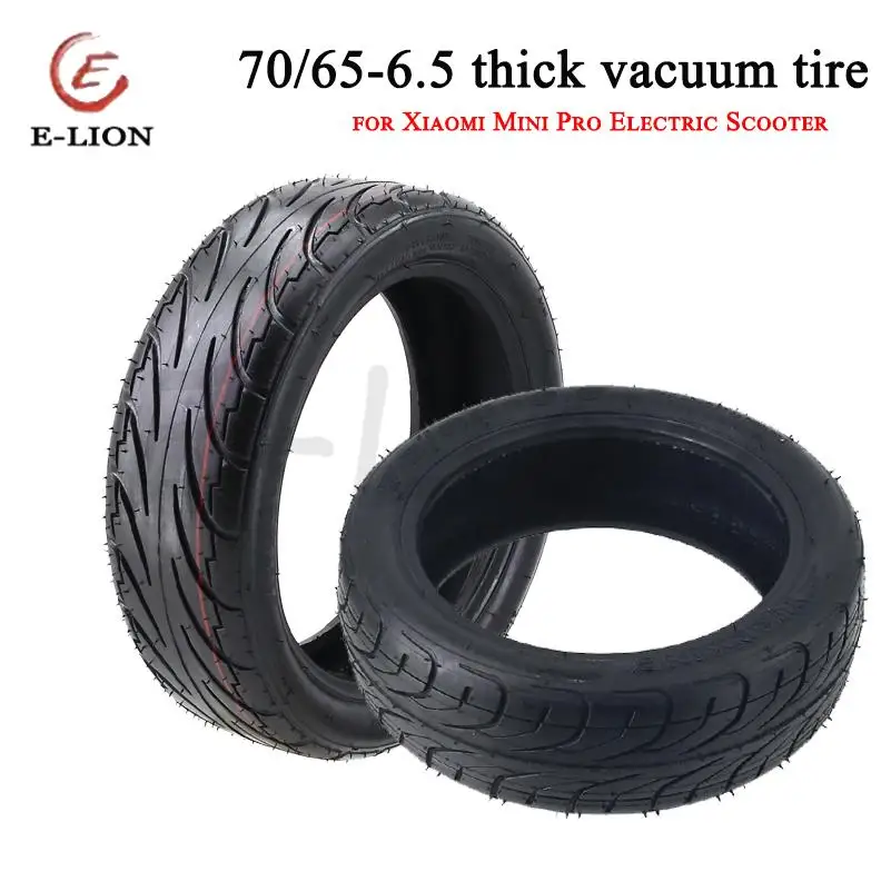 

10-дюймовые шины для скутера 70/65-6,5, бескамерные шины, вакуумные шины для самобалансирующегося скутера Xiaomi Ninebot 9 Segway Ninebot Mini S Pro