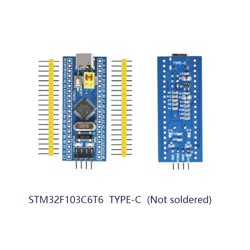 STM32F103C6T6 STM32F103C8T6 Minimal system board Microcontroller learning board ARM development board MICRO  TYPE-C