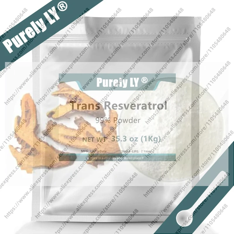 

NO.014 Trans Resveratrol Skin Whitening Anti-Wrinkle Delay Aging Homemade Global AliExpress Factory Base Price Exclusive Supply