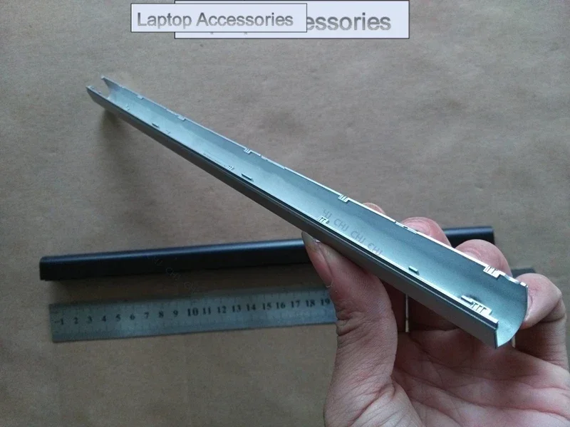 F nova capa de dobradiça lcd/led para asus n550 q550 g550 n550j g57 peças de reposição para laptop tira/preto para tela sem toque