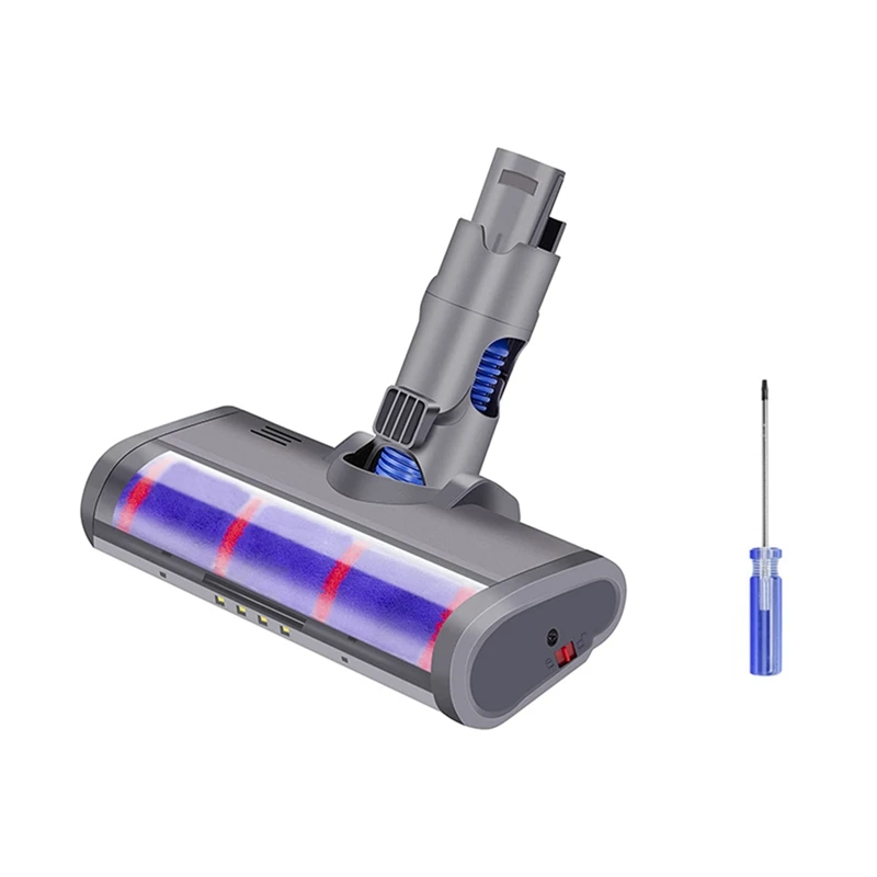 

For Dyson V6 DC58 DC59 DC61 DC62 DC74 Vacuum Cleaner Replacement Floor Brush Head Tool Soft Roller Cleaner Head