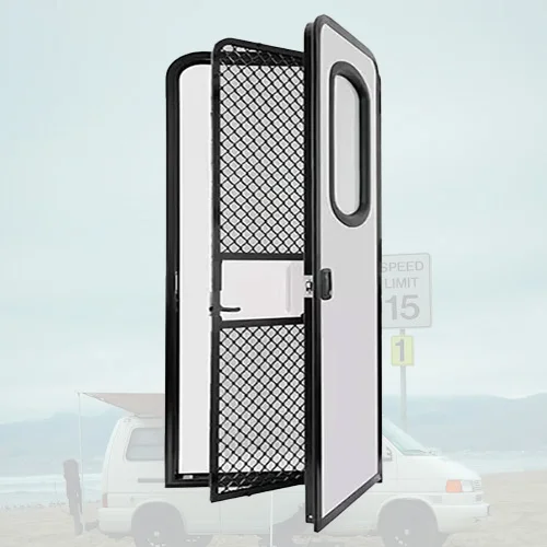 High-Quality Aluminum Alloy 622*1615mm RV Entry Door With Insulated Design For Enhanced Comfort