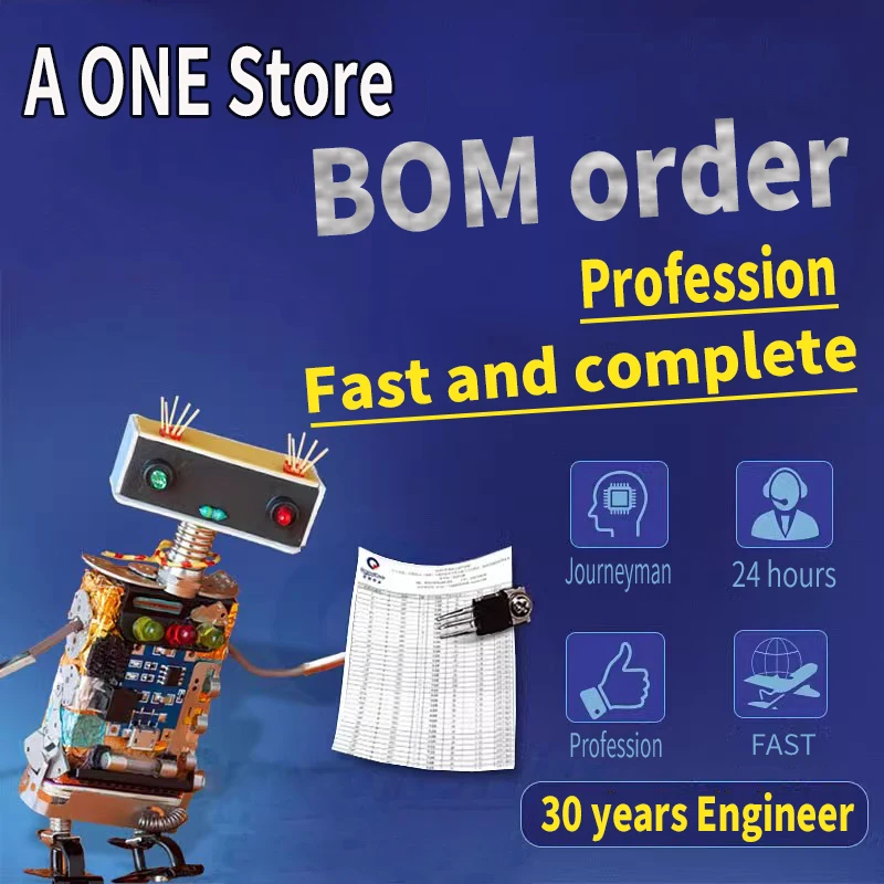 Elektronische Komponenten mit einem einzigen bom Tisch ic Chip Sensor Kfz-Chip Hochfrequenz röhre elektronische Komponenten One-Stop